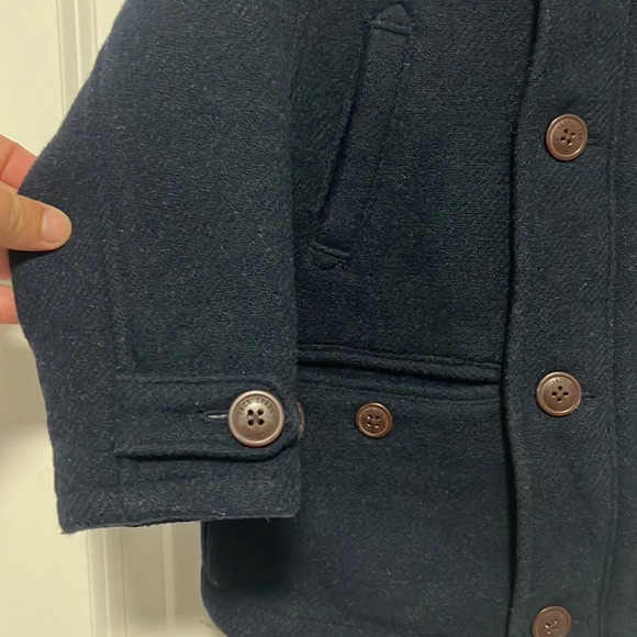 Jack Spade Gapkids boys dark night wool jacket size 3years 95cm - Picture 4 of 13